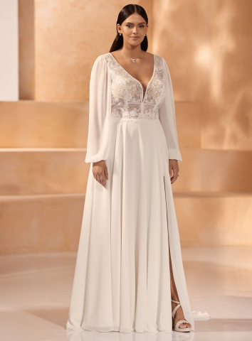 Bianco Evento Bridal Dress Ramona Plus 1 1